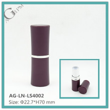 Alta qualidade plástica redonda batom tubo AG-LN-LS4002, copo tamanho 11.8/12.1/12.7mm, embalagens de cosméticos, cores/logotipo personalizado